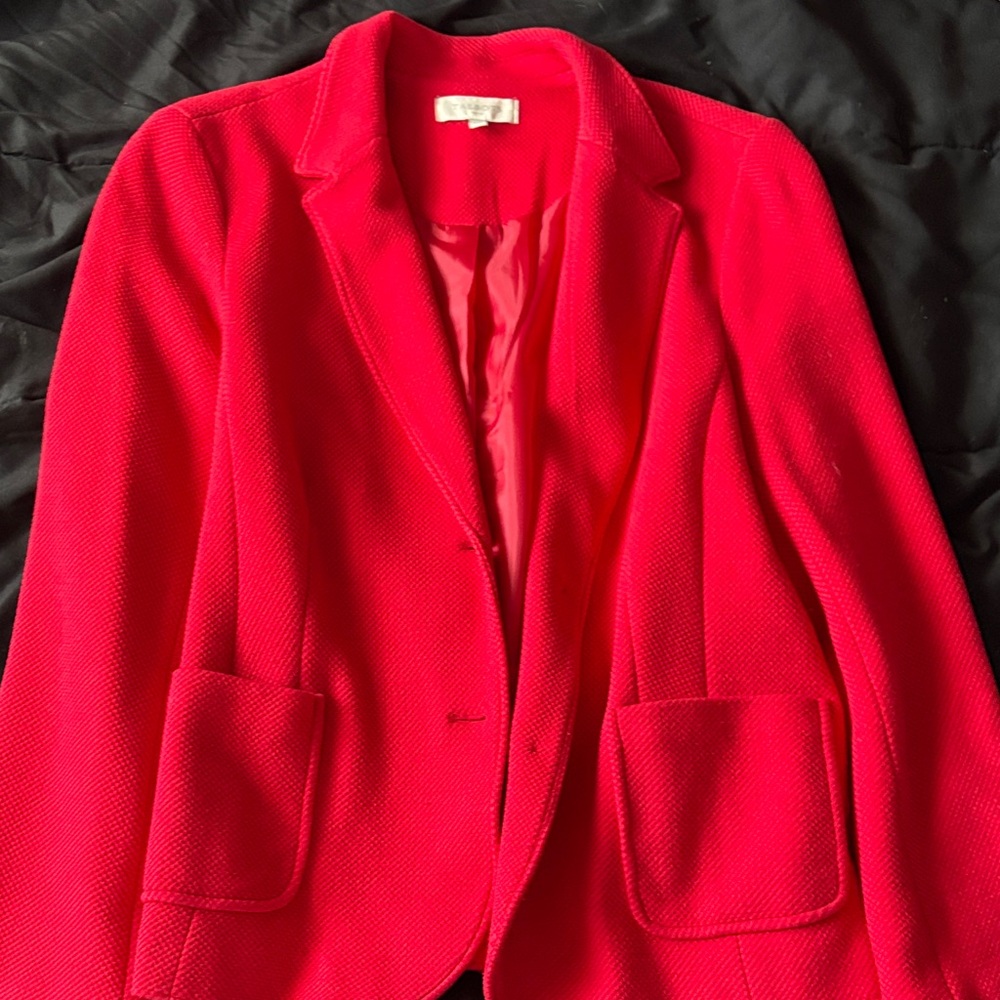 Talbots Vibrant Red Women's Blazer